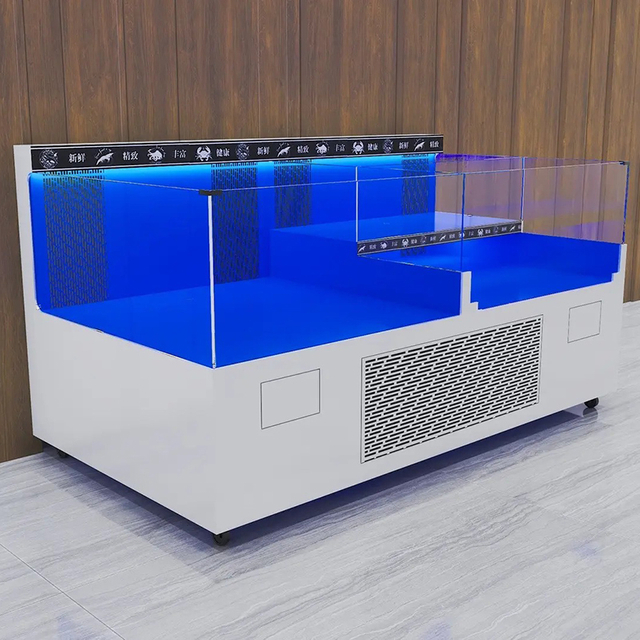 White Supermarket Seafood Tanks