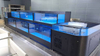 Supermarket seafood tanks