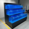 Supermarket seafood tanks