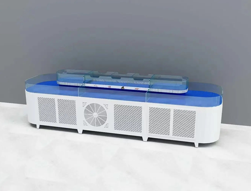 White Supermarket Seafood Tanks