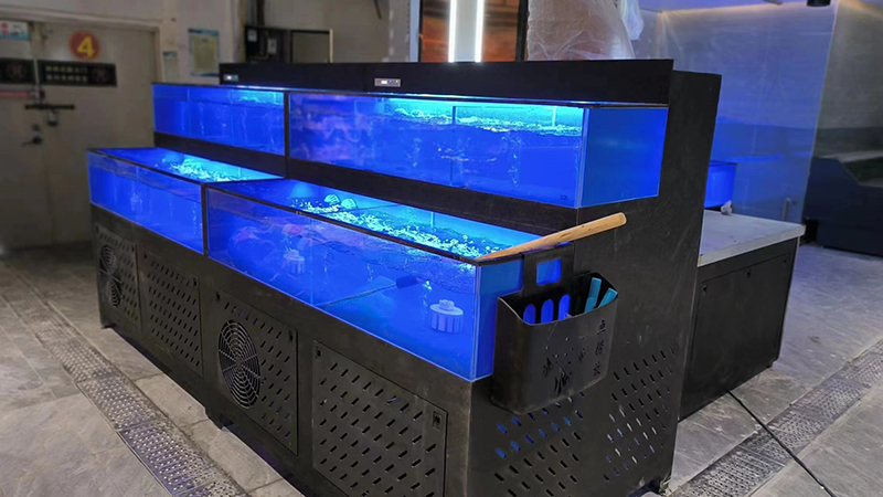 Cuboid seafood tank (7)