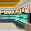 Three-tier movable seafood tank