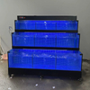 Supermarket seafood tanks