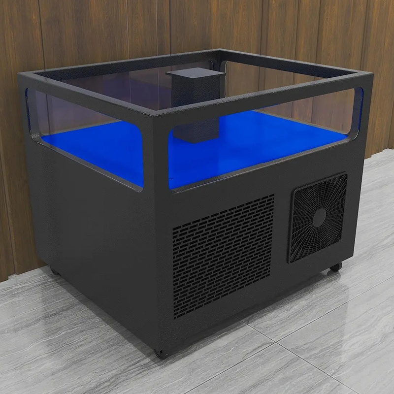 Black Supermarket Seafood Tanks