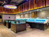 Supermarket seafood tanks