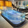 Supermarket seafood tanks
