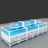 Supermarket seafood tanks