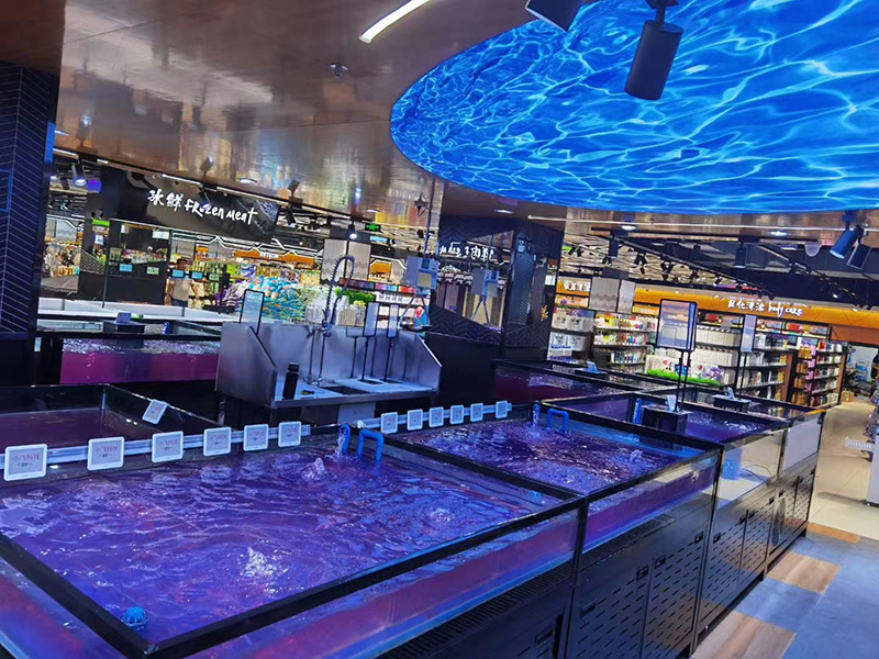 Cube seafood tank (1)