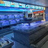 Supermarket seafood tanks