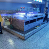 Supermarket seafood tanks